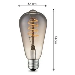 Ledlampen Druppel Spiraal Rook -Verlichtingswinkel 12 207