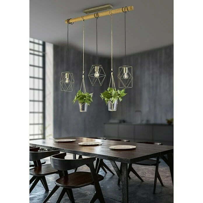 Hanglamp Plant 3 X E27 4 Hanglamp Plant 3 X E27 - Afbeelding 2
